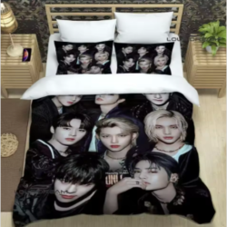 Hot Fashion K-POP Singer M-MONSTAS X Bedding Sets Exquisite Bed