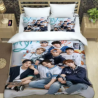 Hot Fashion K-POP Singer M-MONSTAS X Bedding Sets Exquisite Bed