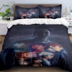 Hot Fashion K-POP Singer M-MONSTAS X Bedding Sets Exquisite Bed