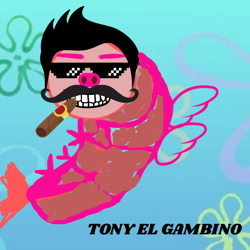 Lámina Edición Limitada "TONY EL GAMBINO"