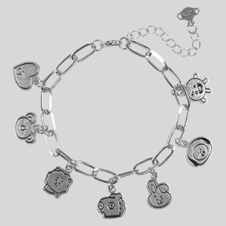 Pulseras BTS (Acero de Titanio)