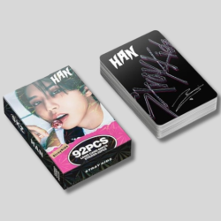 Stray Kids - 92 Tarjetas Fotográficas de Álbum, Lomo, Mercancía, 60 Tarjetas Kpop y 32 Calcomanías